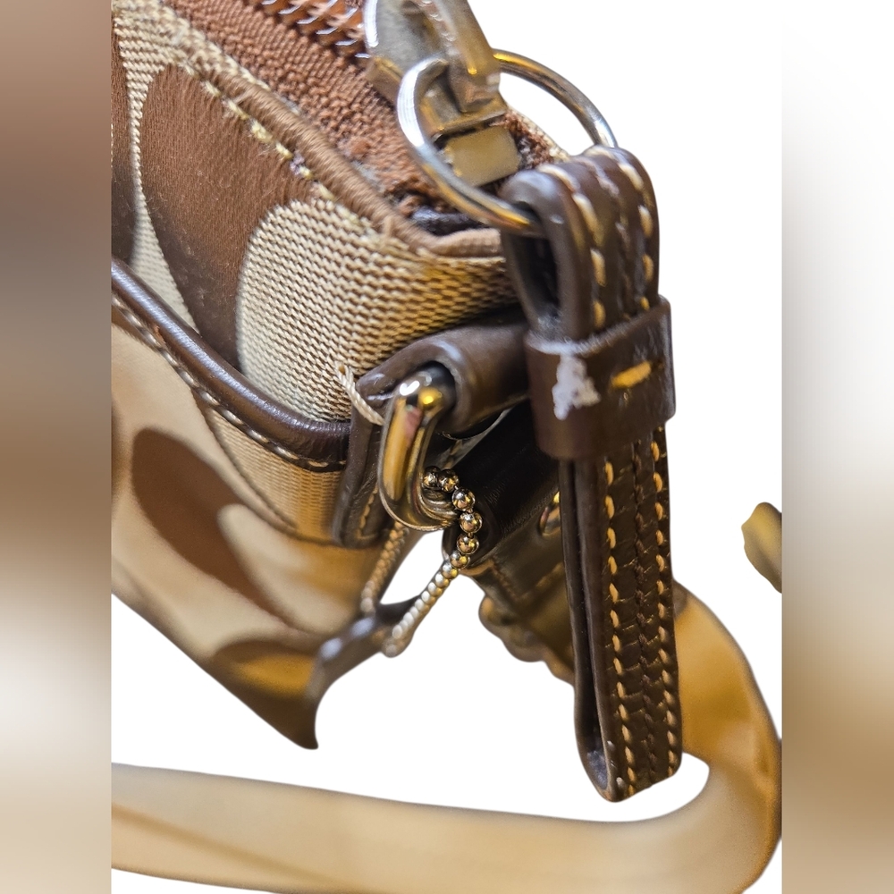 Coach Signature File Crossbody Bag - Picture 7 of 10